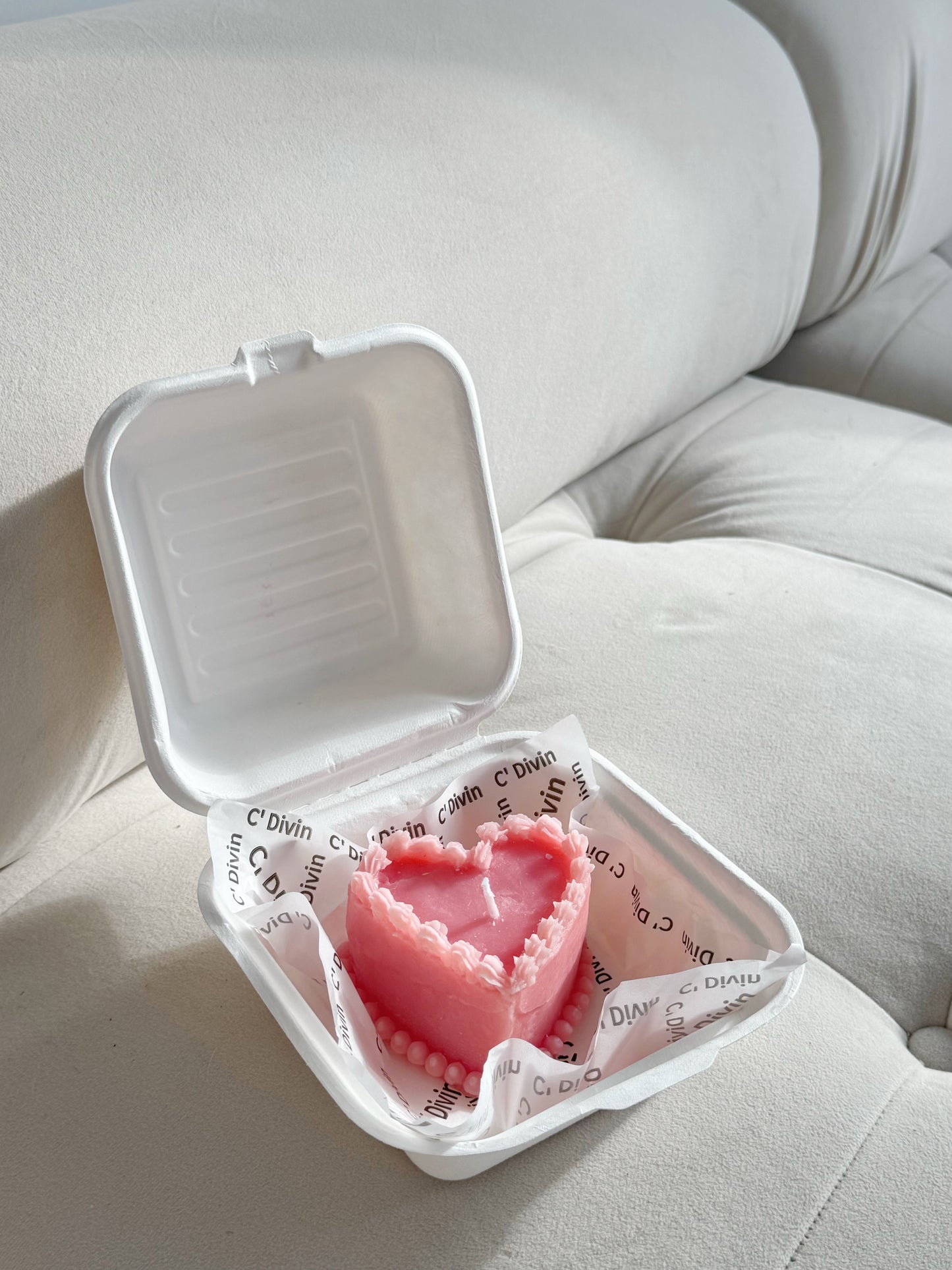 Vintage Heart Cake