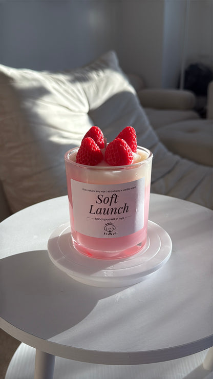Soft Launch Candle